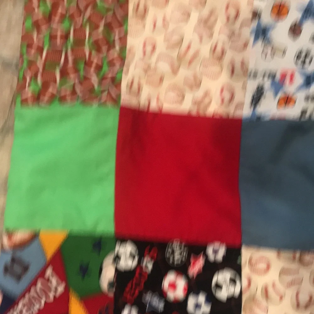 Baseball Small Quilt